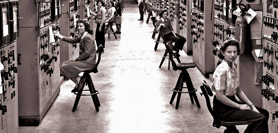 Women working in STEM fields